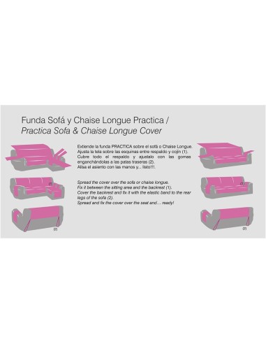 FUNDA CUBRE CHAISE LONGUE