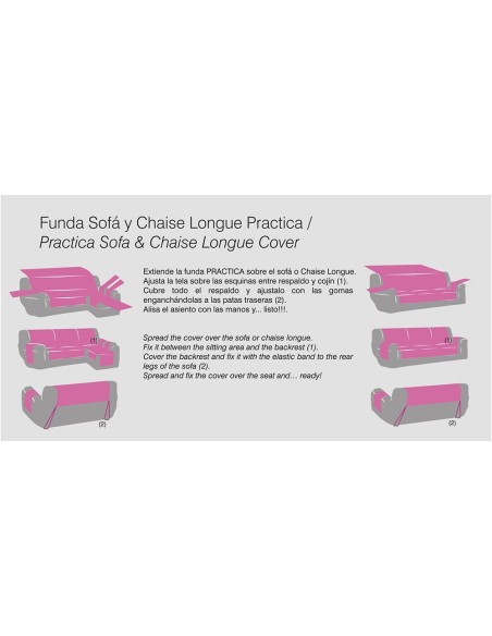 FUNDA CUBRE CHAISE LONGUE