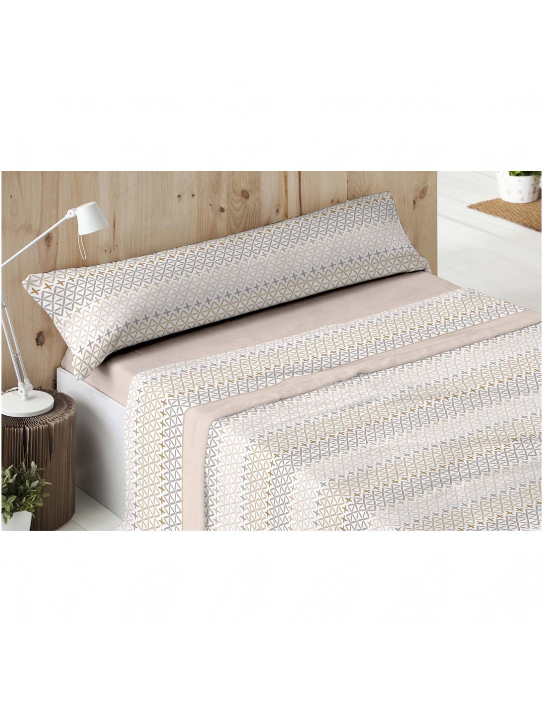 Juego sábanas coralina para la cama del hogar modelo JARTUM