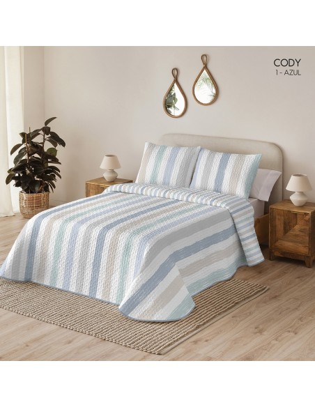 COLCHA BOUTI CODY LINEA SERENA CATOTEX. COMPRA EN CEATEXONLINE