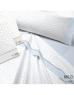 Juego Sábanas de franela Milo