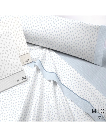 Juego Sábanas de franela Milo