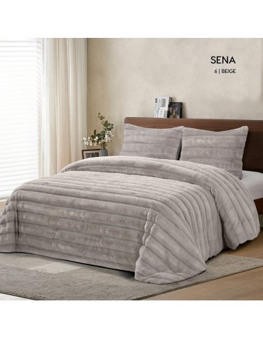 Edredón Sherpa Sena Verde para cama 90 | Súper Cálido