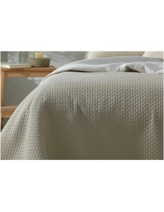 Colcha de verano Burrito Blanco 162 color lino reversible