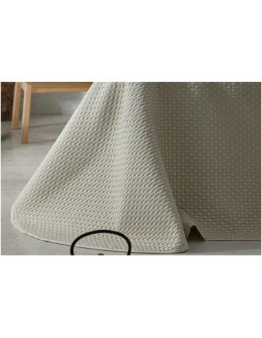Colcha de verano Burrito Blanco 162 color lino reversible