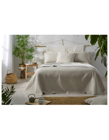 Colcha de verano Burrito Blanco 162 color lino reversible